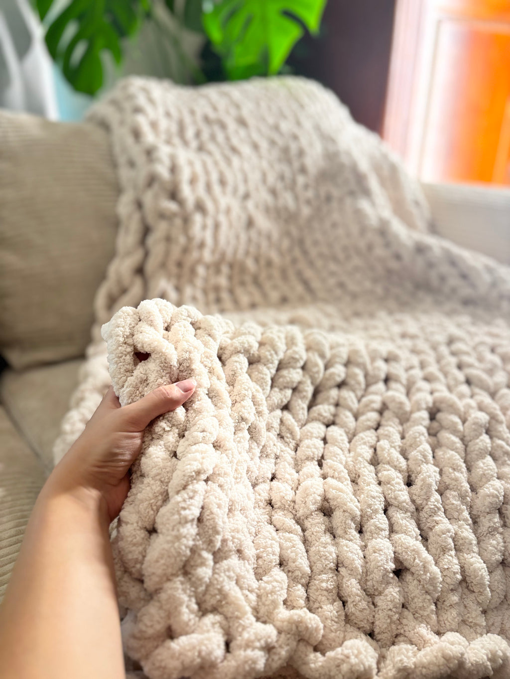 Doudou beige XL
